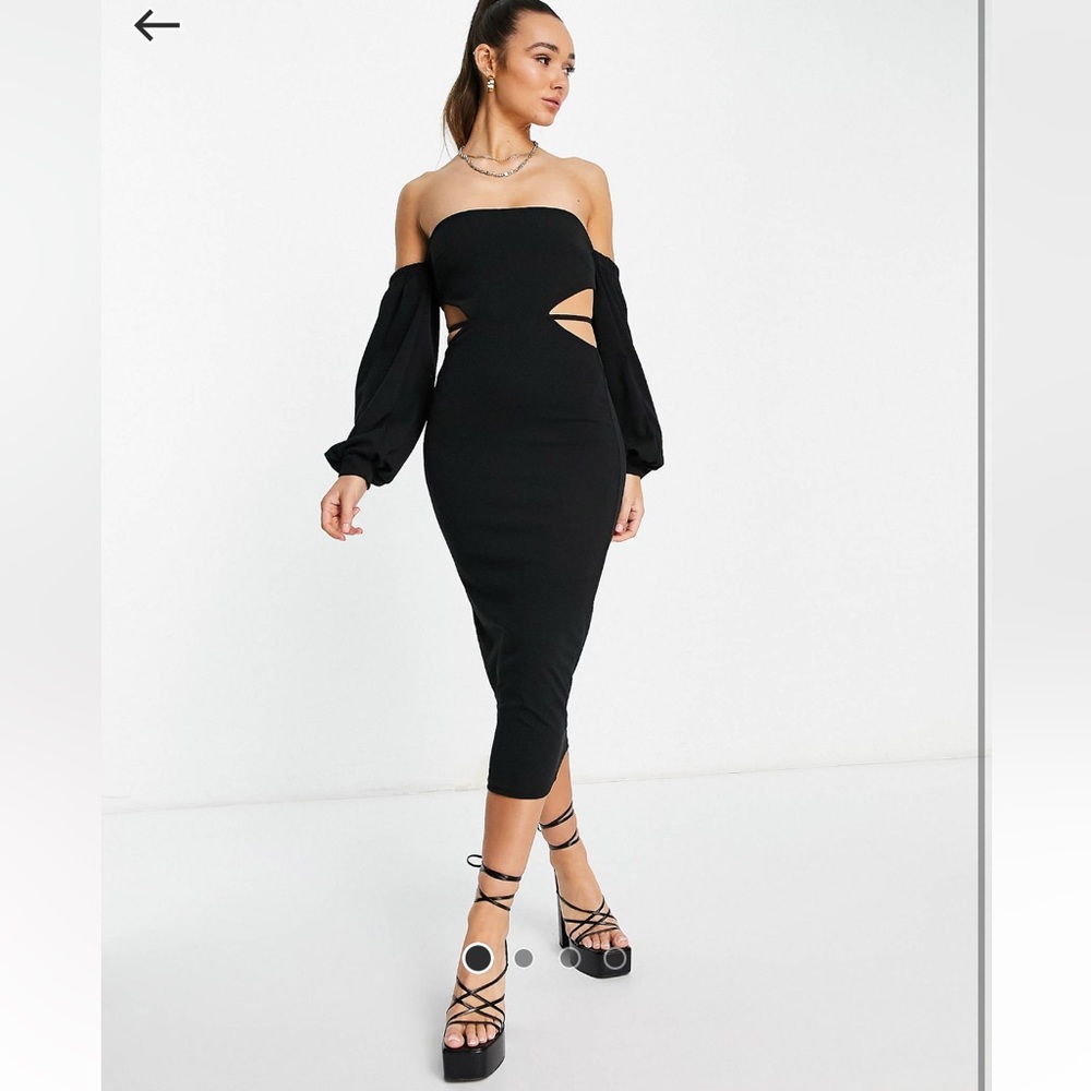 Asos Black Dress